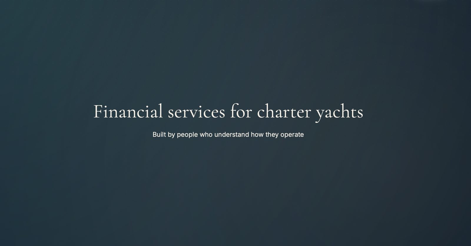 CHARTER MANAGEMENT Will it pay for your catamaran?